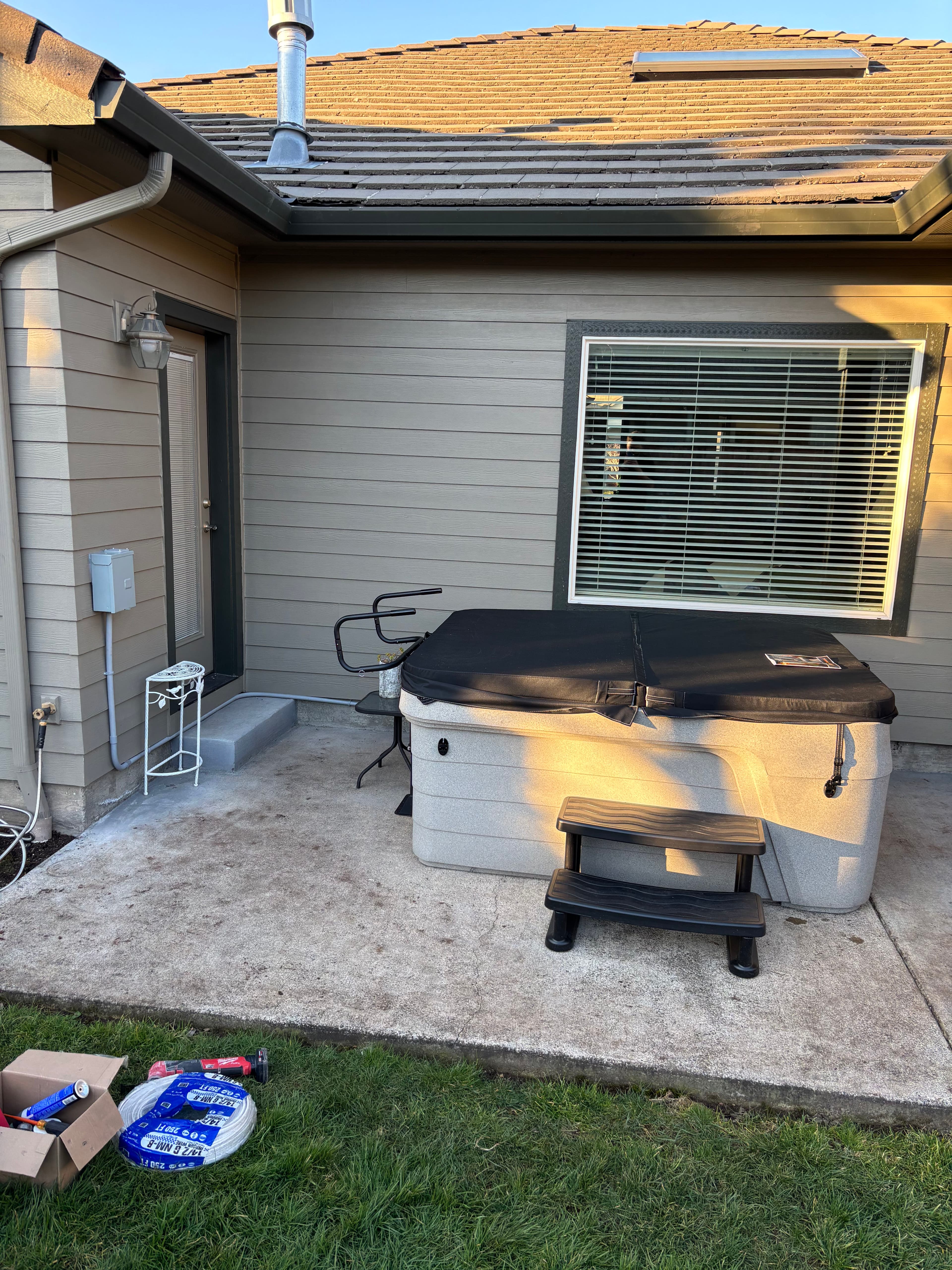 Project Hot Tub Wiring Done Right in Creswell image