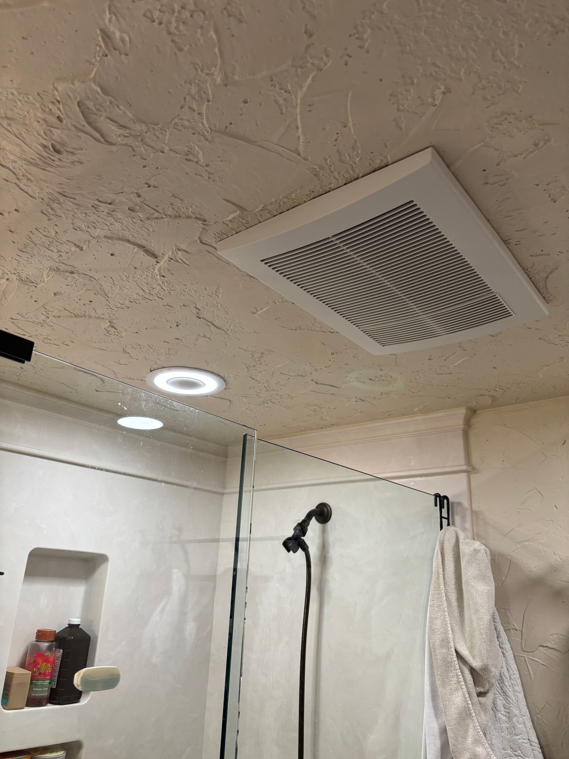 Bathroom Ventilation Upgrade with Timer Switch Installation image