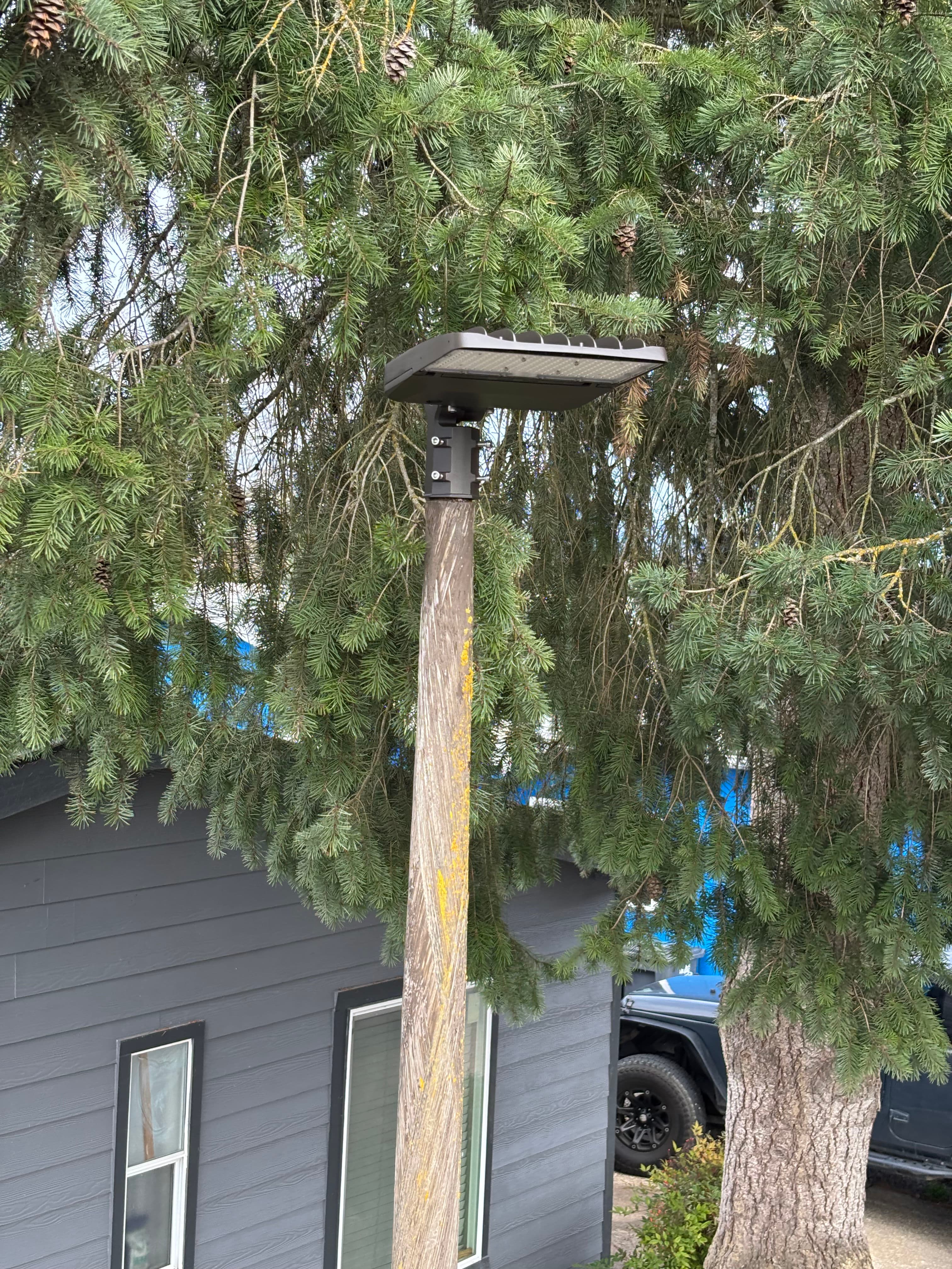 Project LED Streetlight Upgrade at Local Mobile Home Park image