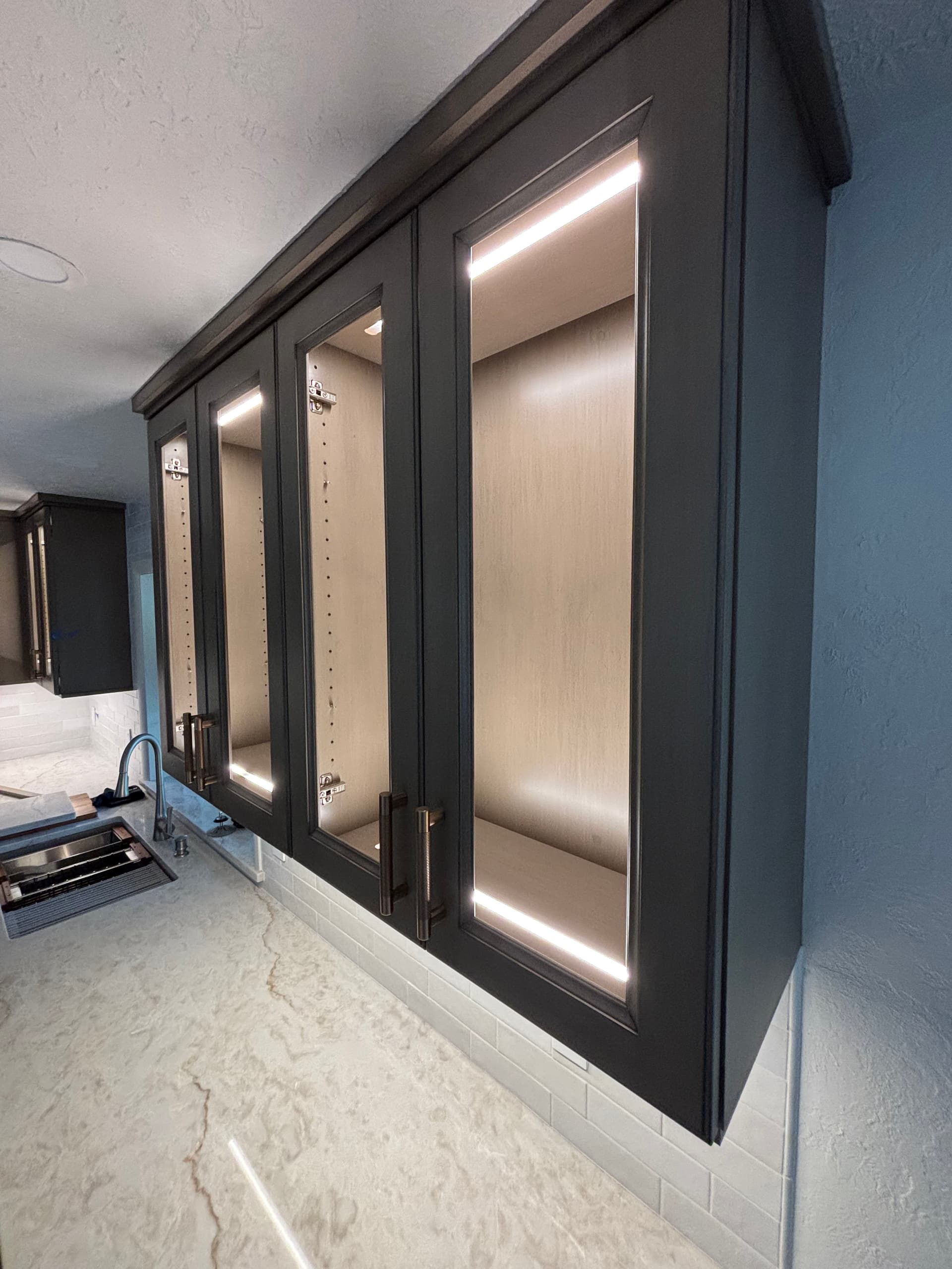 Gallery photos for Elevate Your Kitchen with Stylish Under-Cabinet Lighting: Image #1