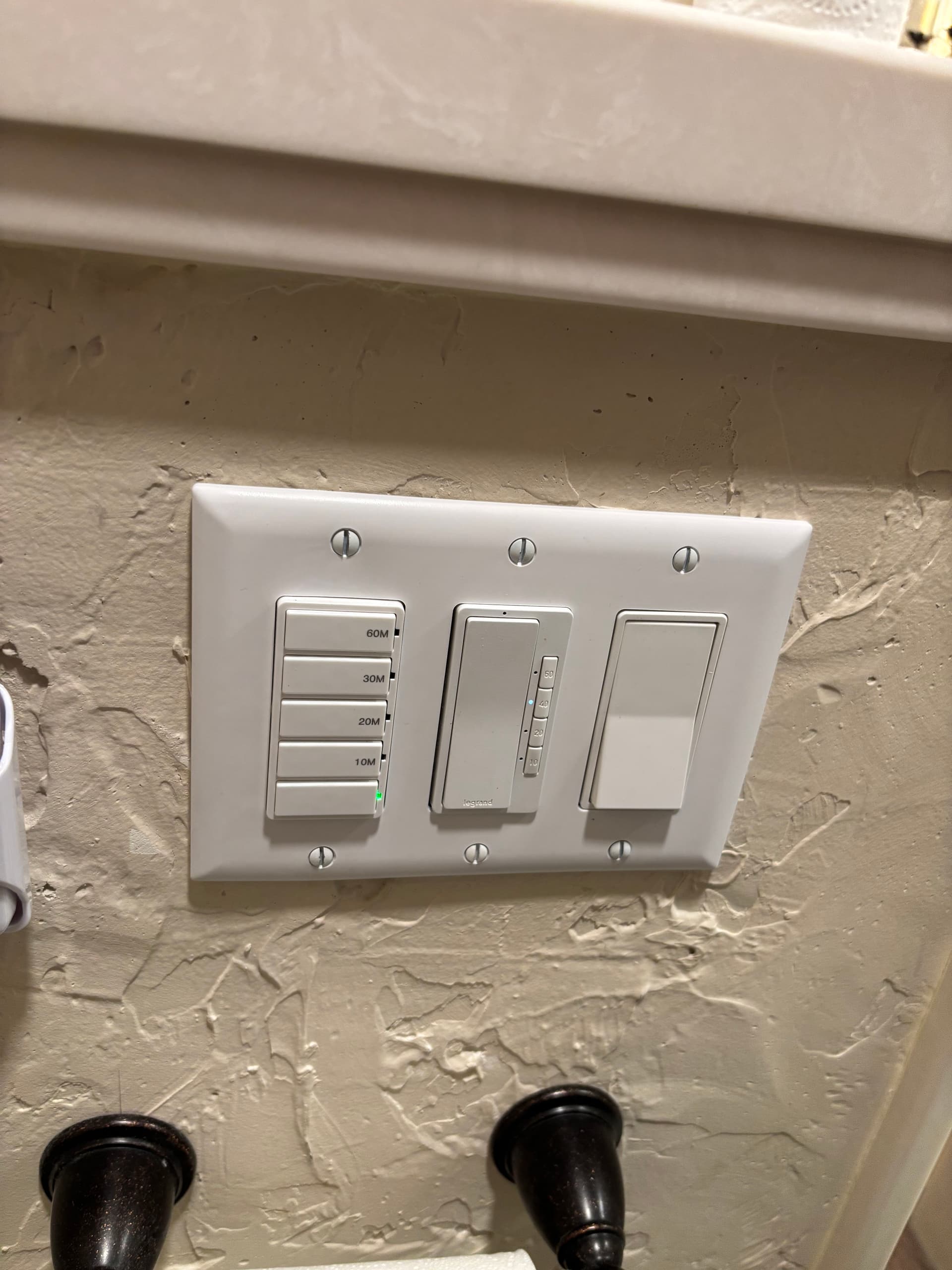 Gallery photos for Bathroom Ventilation Upgrade with Timer Switch Installation: Image #1