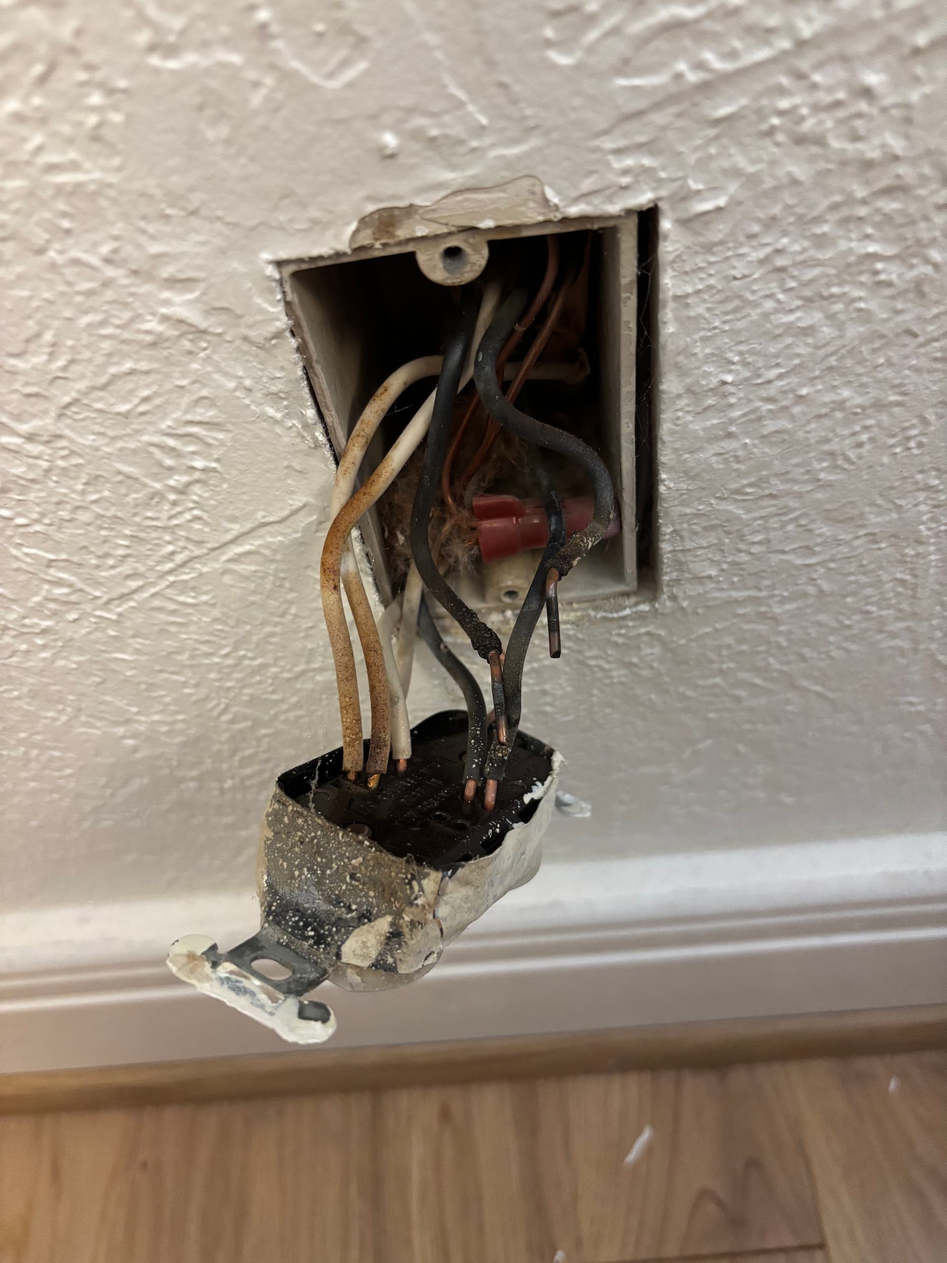 Burnt Outlet Fixed Safely
