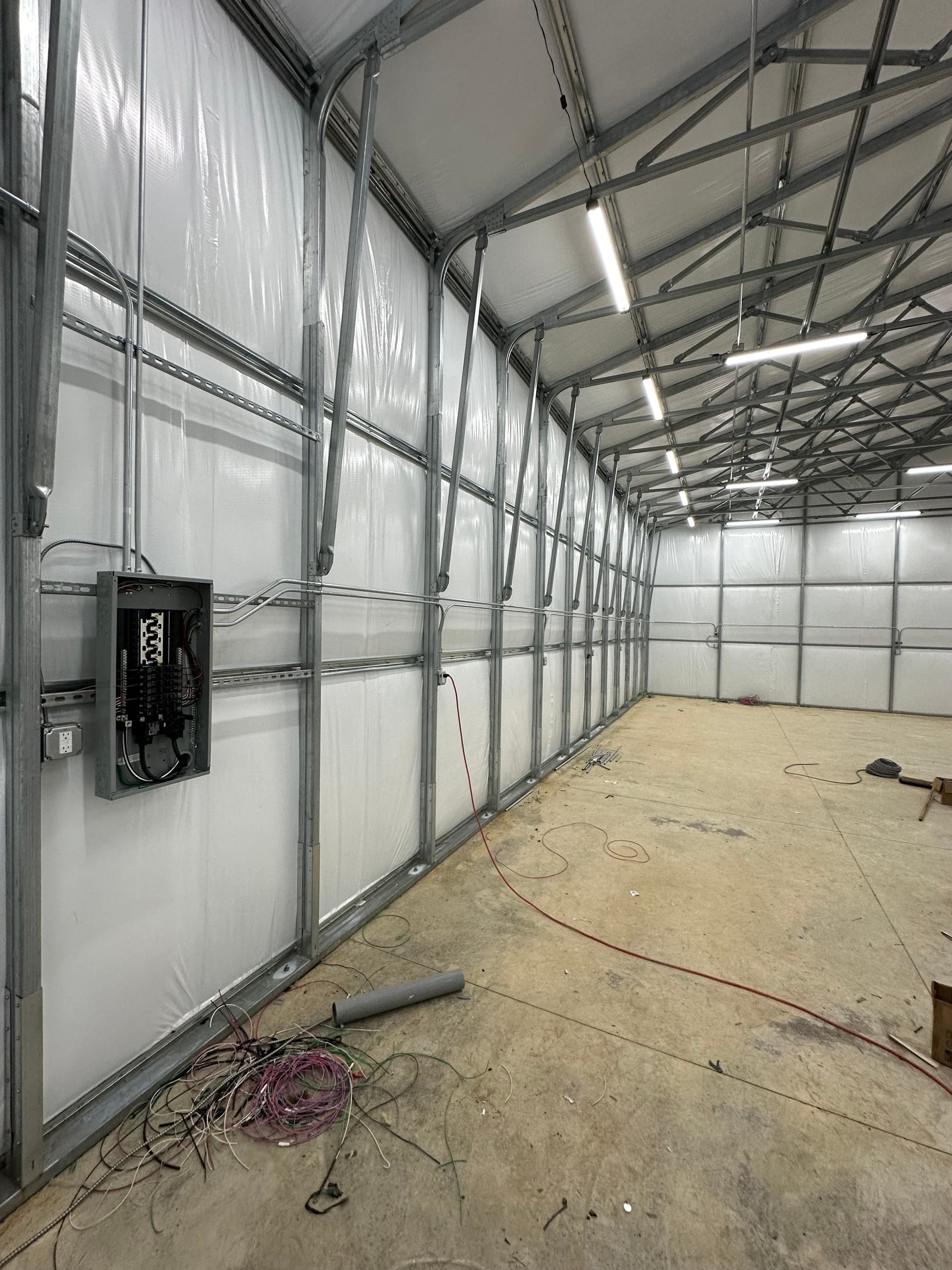 Expert Electrical Wiring for a Fully Equipped Metal Shop