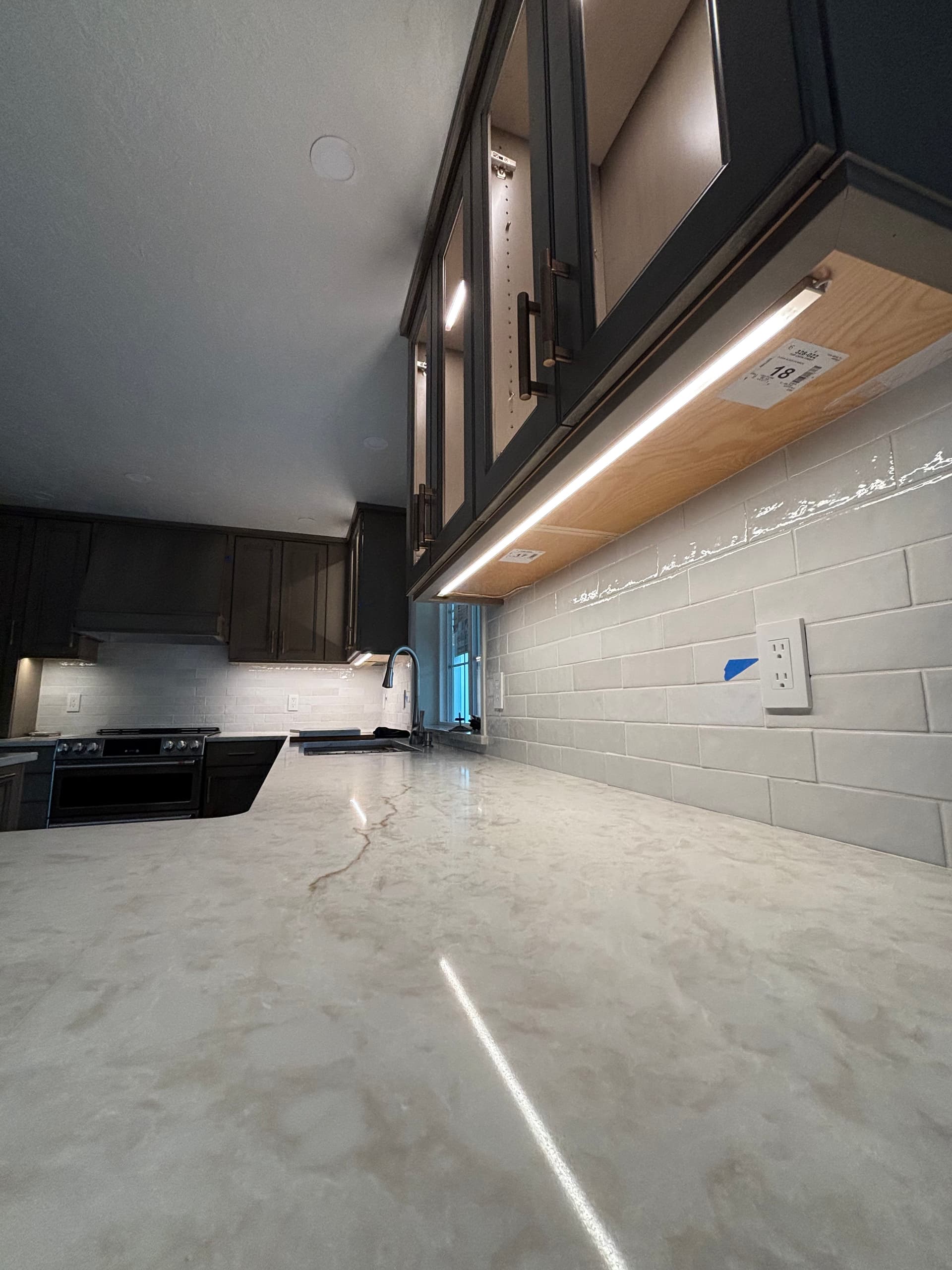 Gallery photos for Elevate Your Kitchen with Stylish Under-Cabinet Lighting: Image #2