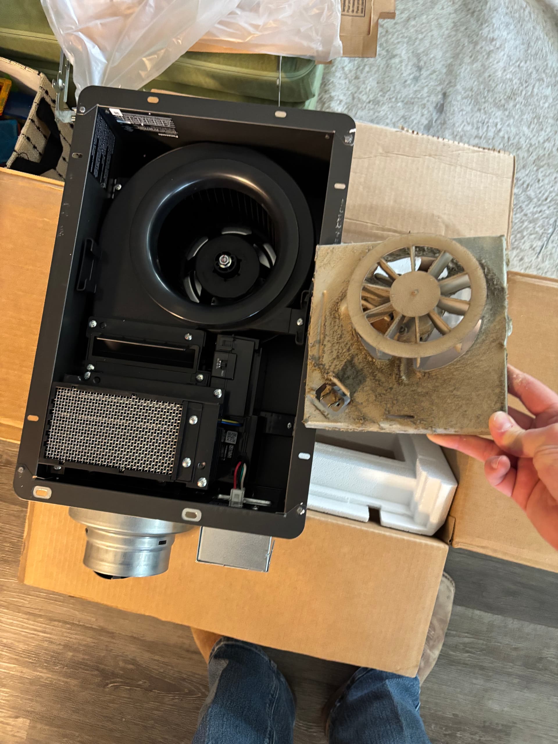 Gallery photos for Upgraded Ventilation for Cozy Bathroom Comfort: Image #2