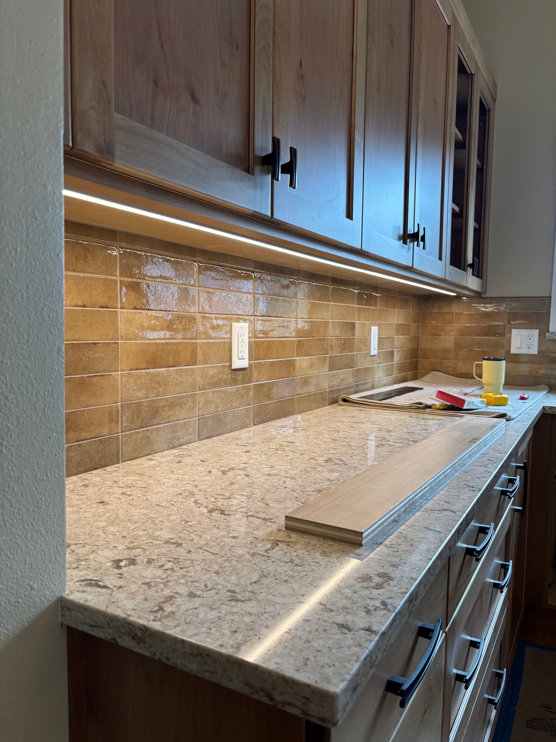 Brightening Up Kitchens with Under Cabinet and Track Lighting in South Eugene image